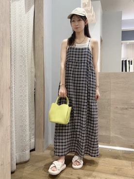 earth music&ecology officialさん（レディース・158cm）の春コーディネート