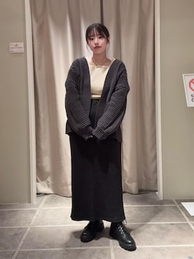 earth music&ecology officialさん（レディース・155cm）の秋コーディネート