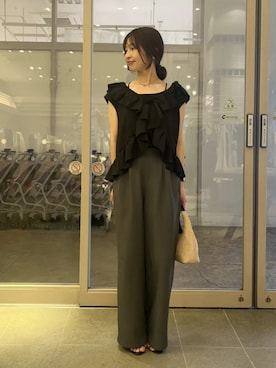 earth music&ecology officialさん(レディース・155cm)の春コーディネート