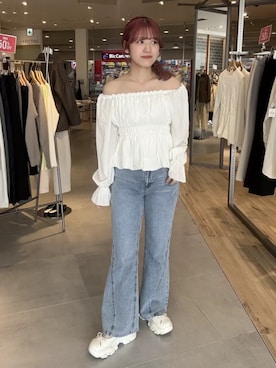 earth music&ecology officialさん(レディース・163cm)の春コーディネート