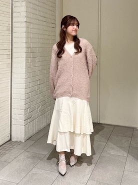 「earth music&ecology（アースミュージックアンドエコロジー）のアイテム」を使った、earth music&ecology officialさん（レディース・156cm）の秋コーディネート