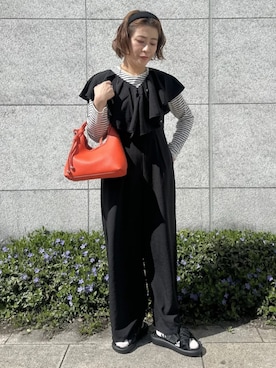 earth music&ecology officialさん（レディース・153cm）の春コーディネート