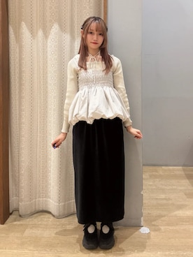 「earth music&ecology（アースミュージックアンドエコロジー）のアイテム」を使った、earth music&ecology officialさん（レディース・155cm）の秋コーディネート