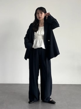 earth music&ecology officialさん（レディース・152cm）の春コーディネート