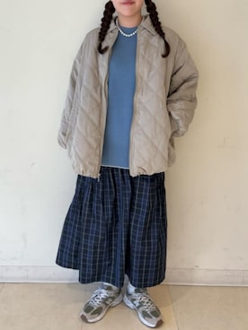 earth music&ecology officialさん（レディース・166cm）の秋コーディネート