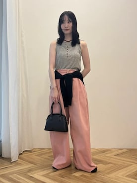 earth music&ecology officialさん（レディース・158cm）の春コーディネート