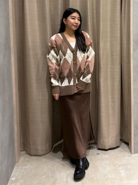 earth music&ecology officialさん(レディース・155cm)の秋コーディネート