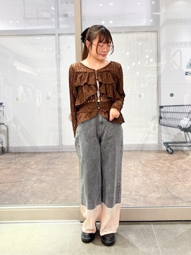 earth music&ecology officialさん（レディース・151cm）の秋コーディネート