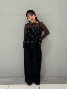 earth music&ecology officialさん（レディース・148cm）の秋コーディネート