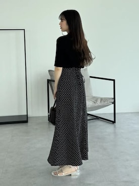 earth music&ecology officialさん（レディース・160cm）の夏コーディネート