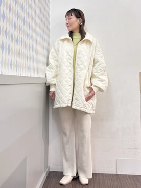 earth music&ecology officialさん（レディース・168cm）の秋コーディネート