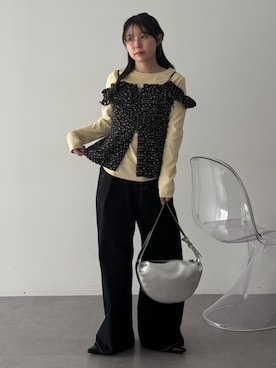 earth music&ecology officialさん（レディース・152cm）の冬コーディネート