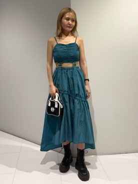 齊藤愛奈さん（レディース・162cm）の夏コーディネート