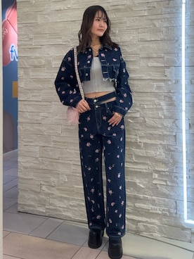 齊藤愛奈さん（レディース・162cm）の冬コーディネート