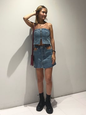齊藤愛奈さんの（EVRIS | エヴリス）を使ったコーディネート