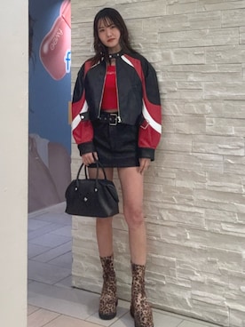 齊藤愛奈さん（レディース・162cm）の冬コーディネート