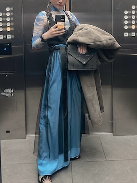 「MCM（エムシーエム）のアイテム」を使った、ihua23さん（レディース・158cm）の冬コーディネート