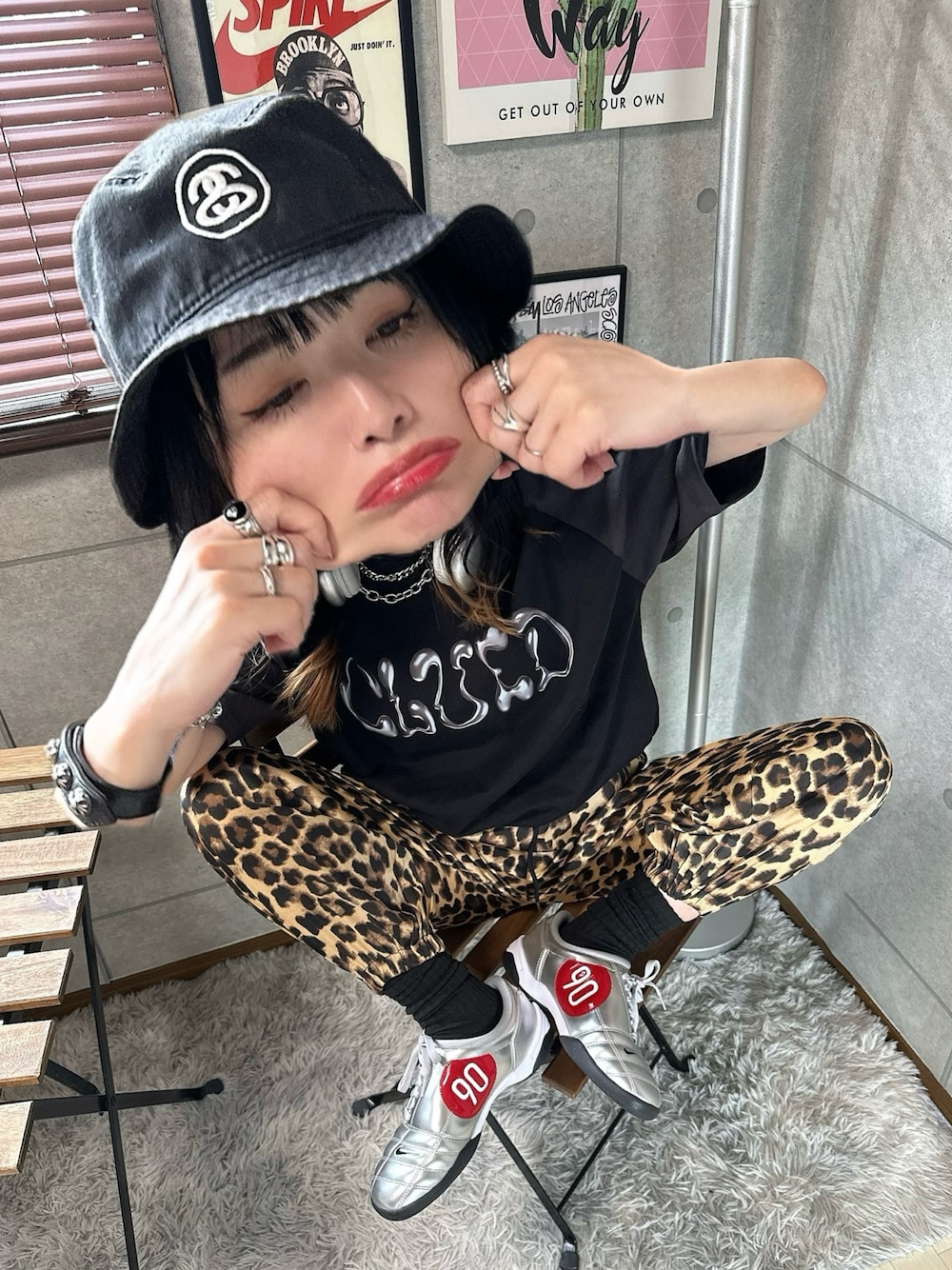 STUSSY/ステューシー SS Link Deep Bucket Hat バケットハットを使った