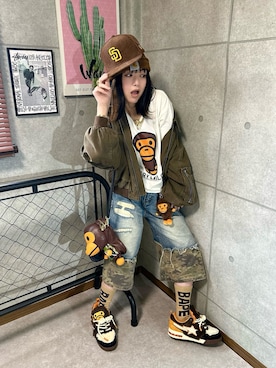 riruchiyan39さん（レディース・161cm）の春コーディネート