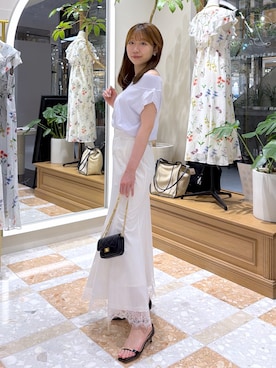 ayakaさん（レディース・157cm）の夏コーディネート
