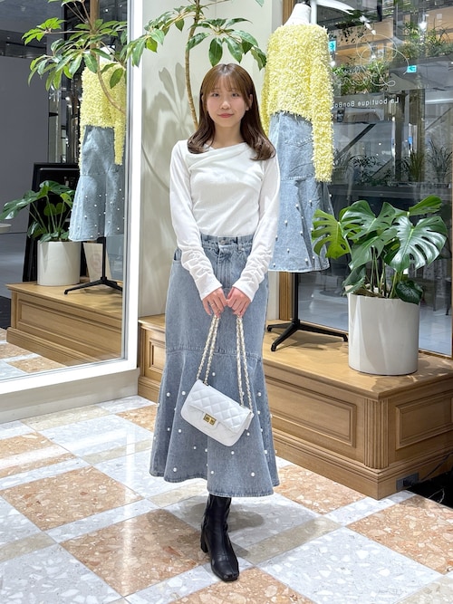 完売カラー再予約開始！】ドレープネックプルオーバー（Tシャツ