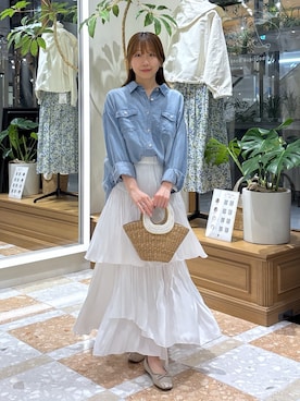 ayakaさん（レディース・157cm）の春コーディネート