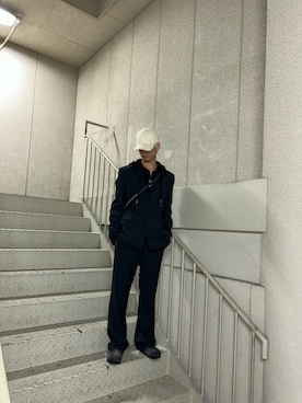 「DIESEL（ディーゼル）のアイテム（ジャケット/アウター）」を使った、syunsanさん（メンズ・177cm）の春コーディネート