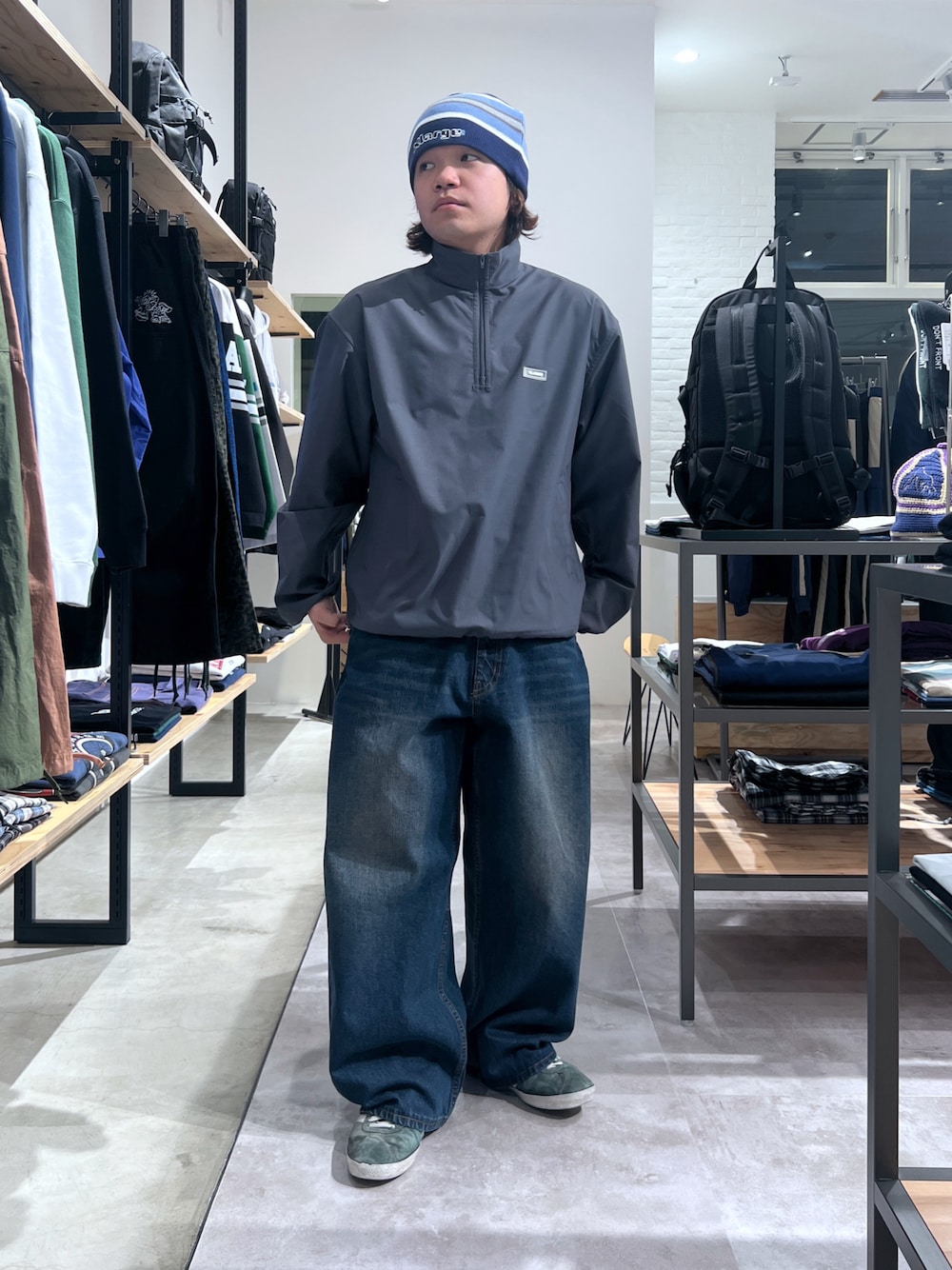 XLARGE（エクストララージ）の「RIPSTOP HALF ZIP UP JACKET（ブルゾン
