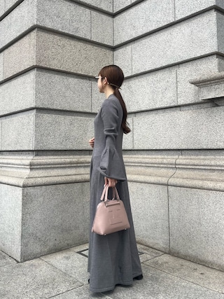 LOUIS VUITTON】 リブフレアニット L ベルスリーブ