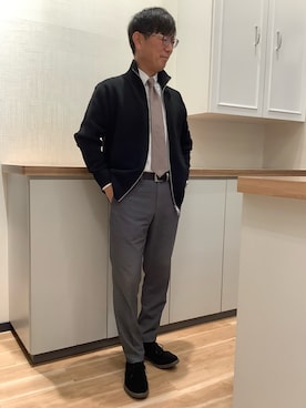 BRICK HOUSE by Tokyo Shirts 高崎イオンモール店さん（メンズ・170cm）の冬コーディネート