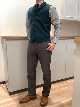 BRICK HOUSE by Tokyo Shirts 高崎イオンモール店さん(メンズ・170cm)の秋コーディネート
