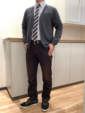 BRICK HOUSE by Tokyo Shirts 高崎イオンモール店さん(メンズ・170cm)の冬コーディネート