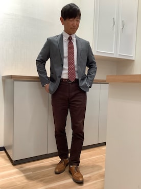 BRICK HOUSE by Tokyo Shirts 高崎イオンモール店さん（メンズ・170cm）の春コーディネート