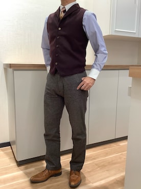 BRICK HOUSE by Tokyo Shirts 高崎イオンモール店さん(メンズ・170cm)の秋コーディネート