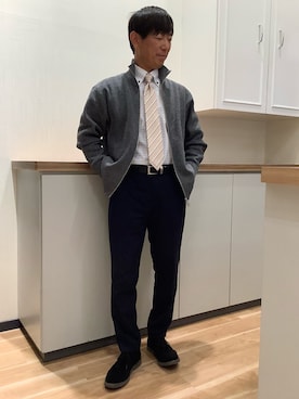 BRICK HOUSE by Tokyo Shirts 高崎イオンモール店さん（メンズ・170cm）の冬コーディネート