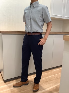 BRICK HOUSE by Tokyo Shirts 高崎イオンモール店さん（メンズ・170cm）の夏コーディネート