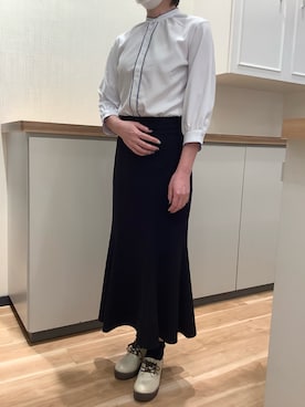 「ブリックハウス」｜BRICK HOUSE by Tokyo Shirts 高崎イオンモール店さん（レディース・159cm）の冬コーディネート