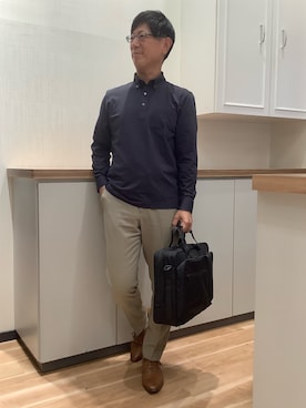 BRICK HOUSE by Tokyo Shirts 高崎イオンモール店さん(メンズ・170cm)の秋コーディネート
