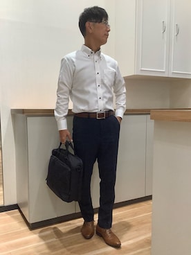 BRICK HOUSE by Tokyo Shirts 高崎イオンモール店さん(メンズ・170cm)の秋コーディネート