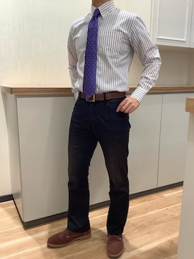 BRICK HOUSE by Tokyo Shirts 高崎イオンモール店さん（メンズ・170cm）の春コーディネート