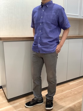 BRICK HOUSE by Tokyo Shirts 高崎イオンモール店さん（メンズ・170cm）の夏コーディネート