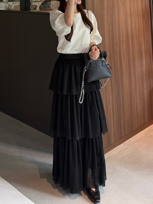 セール】[高身長サイズMT/低身長サイズS有り]チュールティアード