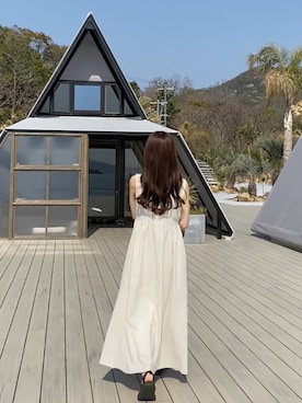 「Teva（テバ）のアイテム（シューズ）」を使った、ririさん（レディース・155cm）の春コーディネート