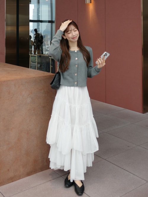 新品未使用タグ付き⭐︎CASA FLINEコットンティアードスカート コットンティアードスカート – CASA FLINE