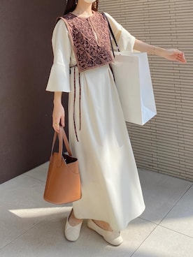 ririさん（レディース・155cm）の春コーディネート