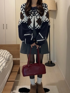 ririさん（レディース・155cm）の冬コーディネート