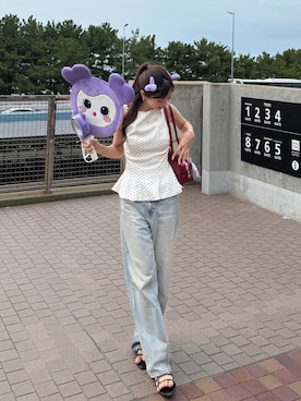 「MOUSSY（マウジー）のアイテム」を使った、ririさん（レディース・155cm）の秋コーディネート