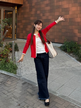 「H&M（エイチ・アンド・エム）のアイテム」を使った、ririさん（レディース・155cm）の春コーディネート