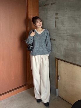 ririさん（レディース・155cm）の冬コーディネート