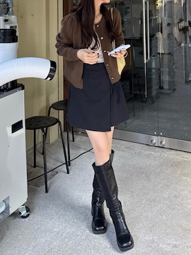 「お洒落さんとつながりたい」｜ririさん（レディース・155cm）の秋コーディネート